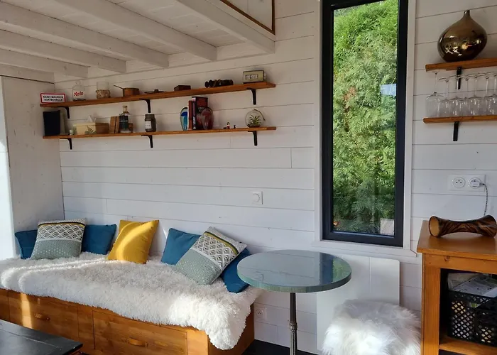 Tiny House, Hautes Vosges Шале Сен-Морис-Сюр-Мозель