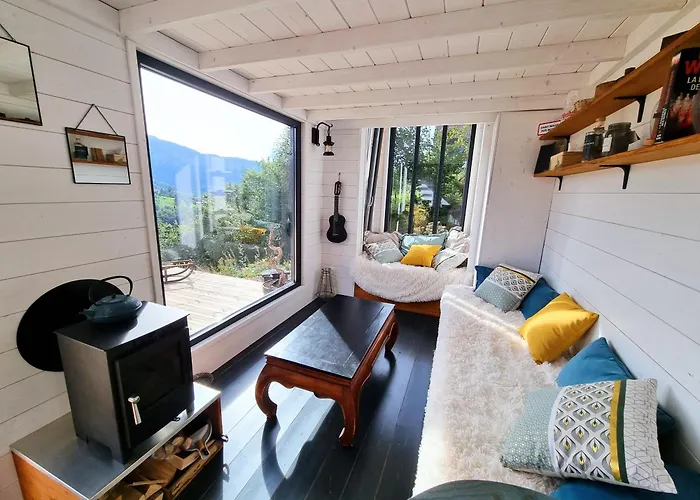 Tiny House, Hautes Vosges Шале Сен-Морис-Сюр-Мозель