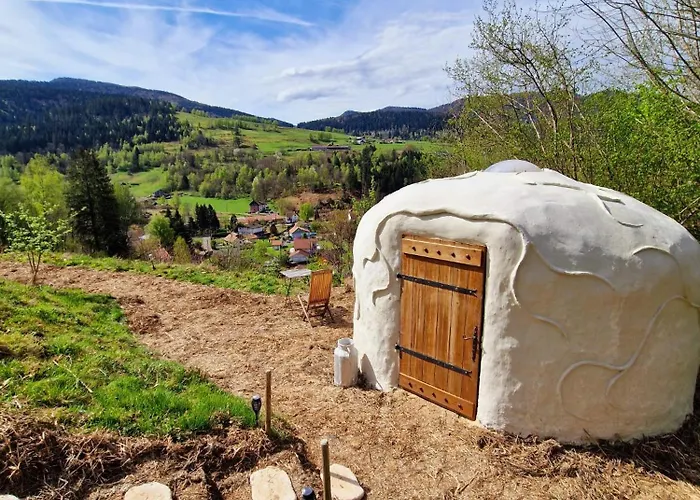Tiny House, Hautes Vosges Шале Сен-Морис-Сюр-Мозель