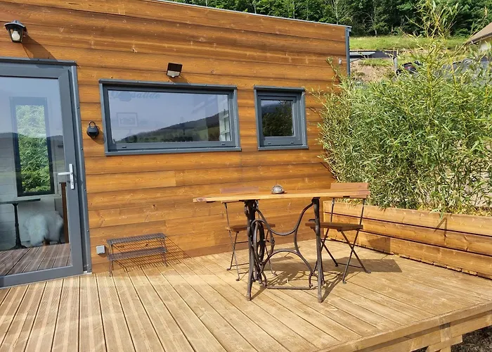 Tiny House, Hautes Vosges Шале Сен-Морис-Сюр-Мозель